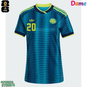 Colombia Juan Fernando Quintero #20 Replika Udebanetrøje Dame VM 2026 Kortærmet